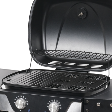 GRILL ELEKTRYCZNY, STOJĄCY ASAHI 2300W, 47 X 37CM