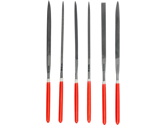 JEU DE LIMES AIGUILLES 140X65X3MM, 6 PCS.