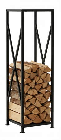 PORTE-BOIS DE CHAUFFAGE 34X34X111CM