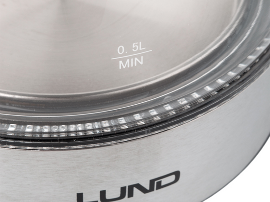 BOUILLOIRE ÉLECTRIQUE EN VERRE LED 1,7L AVEC RÉGLAGE DE LA TEMPÉRATURE