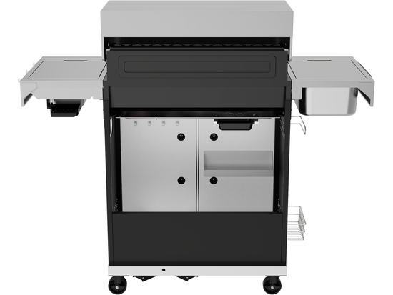 GAS GRILL YAO 5+1, 19KW STAINLESS STEEL