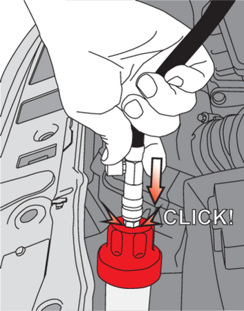 KOMPLEKTS DZESĒŠANAS SISTĒMAS DIAGNOSTIKAI UN UZTURĒŠANAI, SATUR 28 ELEMENTUS.