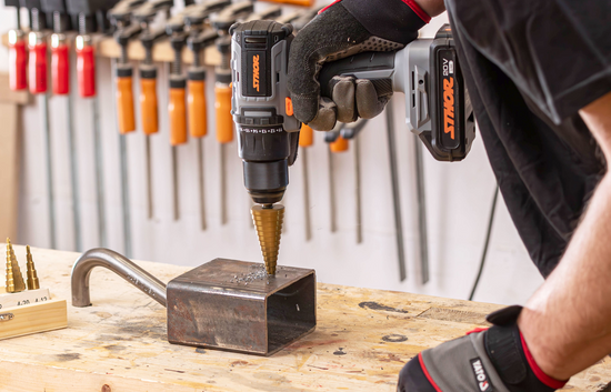 DRILL DRIVER 20V, 45 NM - BATTERY 2 AH