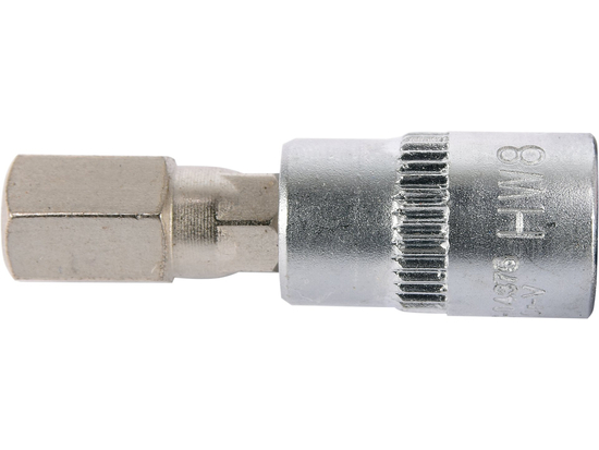 CHAVE DE BLOQUEIO HEXAGONAL 1/4'' 8MM L37MM