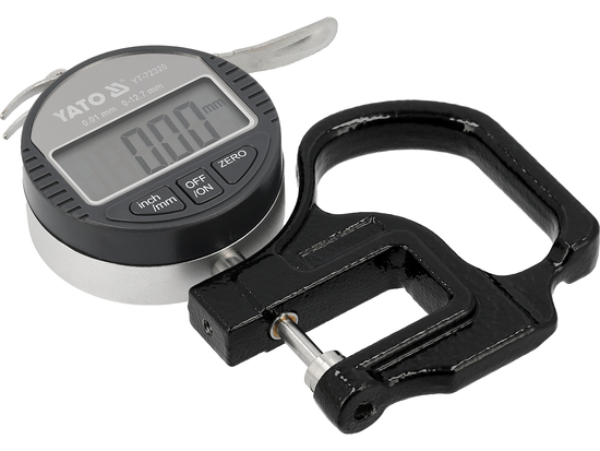 MEDIDOR DE ESPESOR DE DIAL 12,7 MM / 0,01 MM