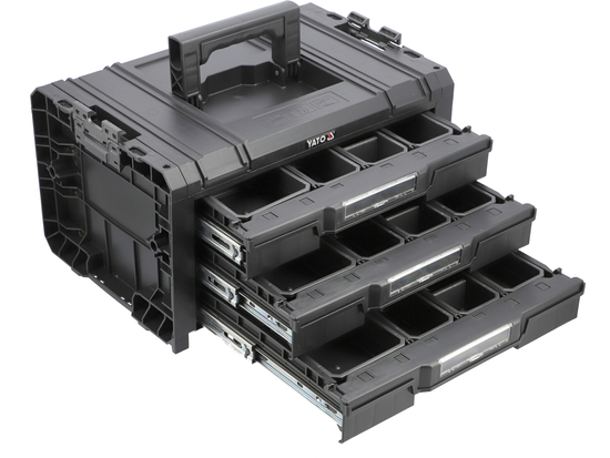 CAJA DE SISTEMA MODULAR CON TRES CAJONES T3 S12