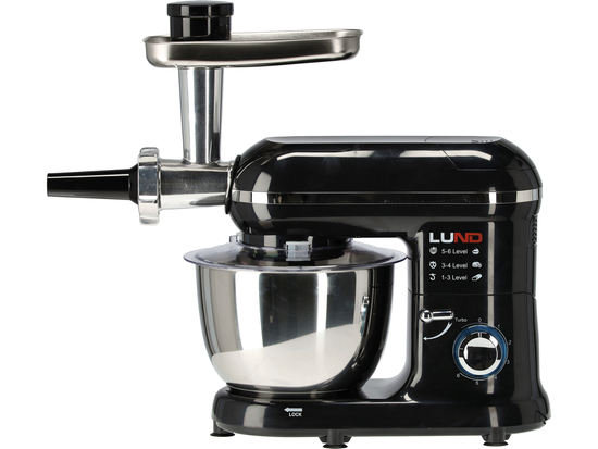 PLANĒTAIS MIKSERIS 3IN1 1000W, 4.5L MELNS