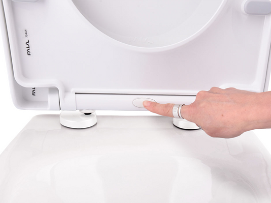 TOILET SEAT PP-D W/ SOFT CLOSE AND QUICK RELEASE