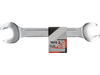  DOUBLE OPEN END SPANNER, POLISHED HEAD 24X27 MM