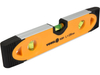 NÍVEL TORPEDO 230 MM, CORPO PLÁSTICO, TRÊS LIBELLES, BASE MAGNÉTICA