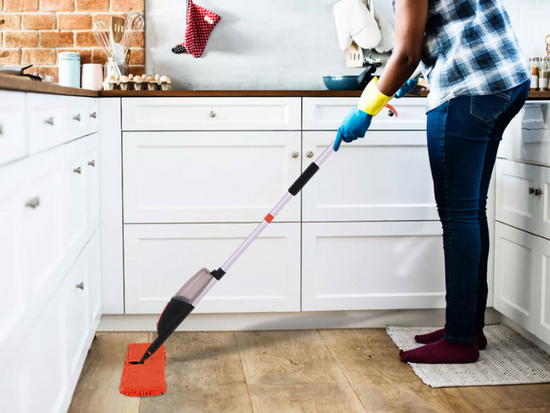 MOP DOPPIO CON SPRAY 2 X MICROFIBRA