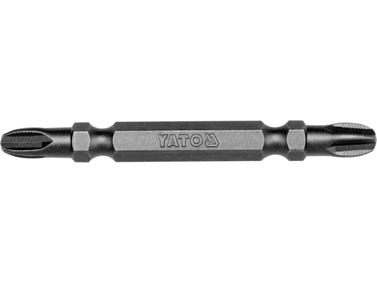 PUNTAS PARA DESTORNILLADORES DE DOBLE CARA 1/4''X65 MM, PH3-PH3, 50 UDS.