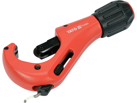 TAGLIATUBI IN RAME 3-42 MM CON SBAVATORE RETRATTILE E TAGLIENTE DI RICAMBIO