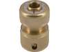CONECTOR DE TOPE DE LATON 1/2''