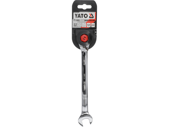 CHIAVE COMBINATA CON CRICCHETTO 22 MM