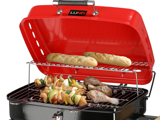 CHARCOAL BBQ, FOLDABLE, 45 X 33.5CM