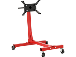 SUPPORT DE MONTAGE POUR MOTEUR, CAPACITÉ DE CHARGE 453 KG, TÊTE ROTATIVE VERROUILLABLE, ROUES MÉTALLIQUES / DEUX DIRECTIONS