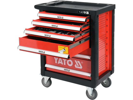 ARMOIRE DE SERVICE AVEC OUTILS 185 PIÈCES