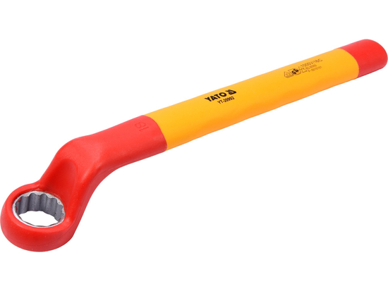 INSULATED RING WRENCH SIZE: 18MM VDE