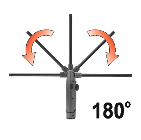 DÍLENSKÁ LAMPA 50-500LM, IK07, IP63, LI-ION 3,7V 2000MAH