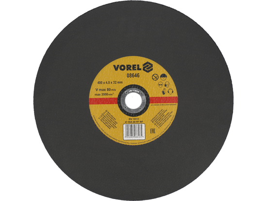 DISCOS CORTE METAL 400X4X32