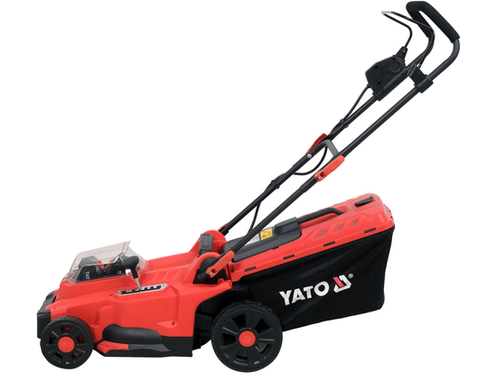 SEKAČKA 2X18V 37CM + 2X4AH + DVOJITÁ NABÍJEČKA