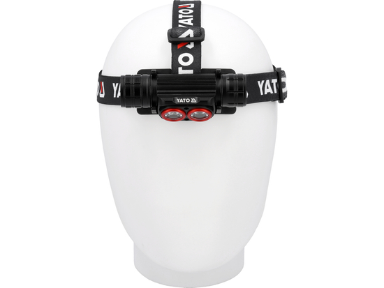 LAMPADA FRONTALE 3000LM, BATTERIA