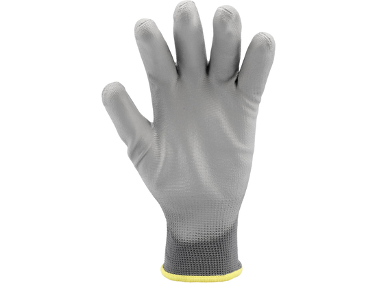 GUANTES DE PROTECCIÓN DE POLIÉSTER, RECUBIERTOS DE PU, TALLA 9