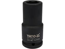 HEXAGONAL DEEP IMPACT SOCKET 3/4'' 22 MM