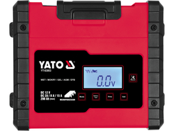 RADDRIZZATORE ELETTRONICO CON DISPLAY LCD. PORTATA 12V/2A/8A/15A
