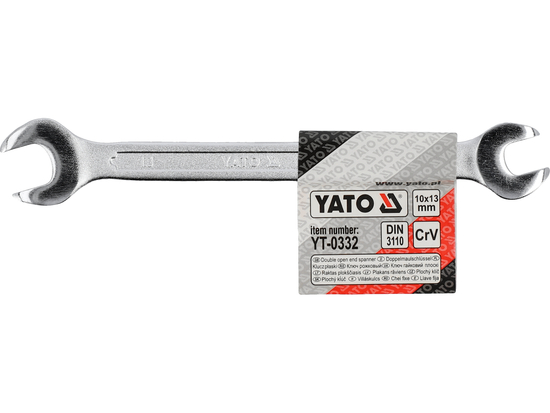 ATVĒRTA UZTRIEŽA AR PULĒTU GALVU 10X13 MM