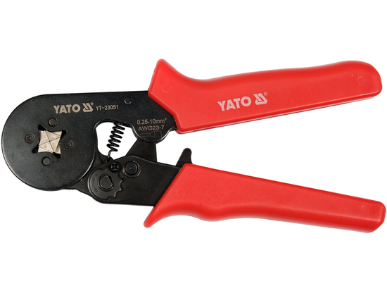 PINZA A CRIMPARE PER CONNETTORI A MANICOTTO