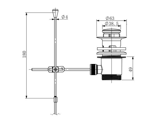 TAMPA AUTOMÁTICA PARA FITAS DE LATÃO