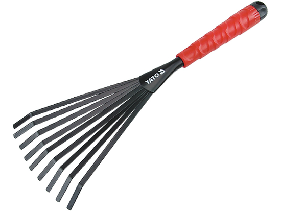  GARDEN RAKE, STEEL 400 MM