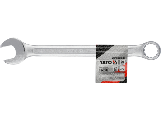 LLAVE COMBINADA CON CABEZA PULIDA 20 MM