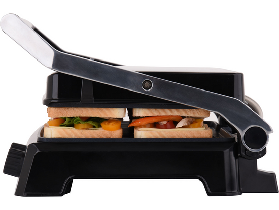 ELEKTROMOS GRILL 2000W, 29,5X24CM, IDŐZÍTŐ