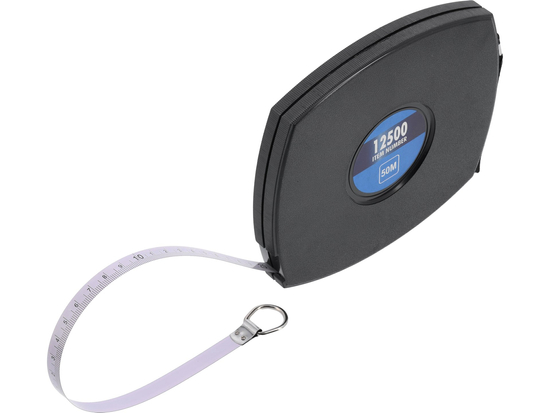 RUBAN À MESURER EN ACIER LARGEUR 50 M 10MM