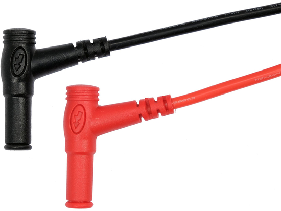 SONDES DE MESURE POUR COMPTEURS NUMÉRIQUES ISOLATION EN SILICONE POINTES D'AIGUILLES POINTUES