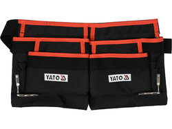 CINTURA PORTA ATTREZZI, 4 TASCHE AMPIE, 2 PORTA MARTELLO