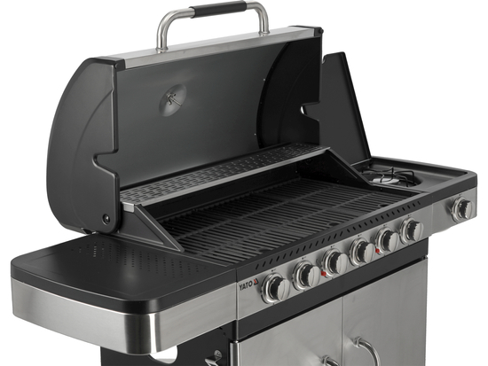 ZUSHI 6+1 DUJINĖS GRILLĖS NERŪDIJANTIS PLIENAS 20,2 KW
