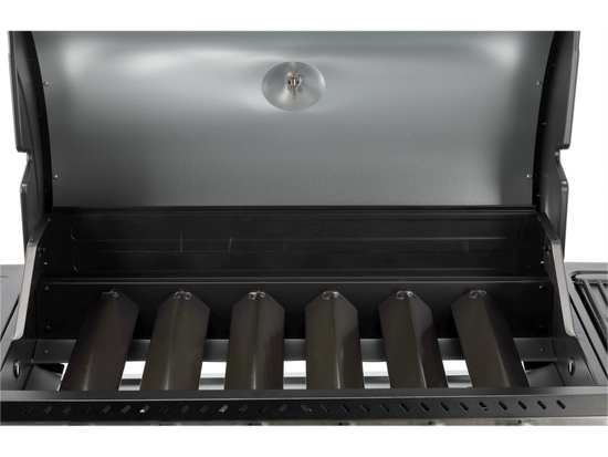 ZUSHI 6+1 GRILL A GAS ACCIAIO INOX 20,2 KW