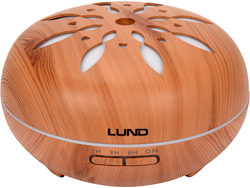 AROMA DIFFUSER 500ML, DARK WOOD, W/ REMOTE