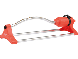 ALUMINIUM TUBE OSCILLATING SPRINKLER, 17 HOLES