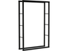 PORTE-BOIS DE CHAUFFAGE 100X25X150CM