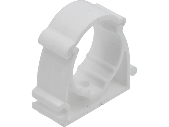 SOPORTES, MONTAJE, CLIPS DE INSTALADOR, CERRADOS PARA TUBOS Y CABLES 28MM, 4 UNIDADES.