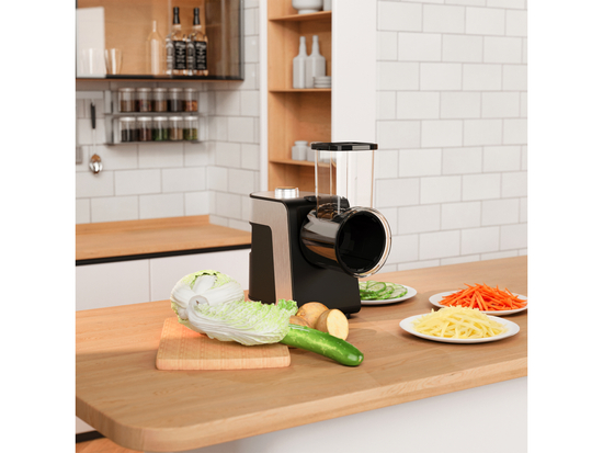 VEGETABLE CUTTER 250W, 5 BLADES