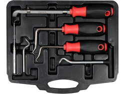 KIT RIMOZIONE GUARNIZIONI E O-RING. CONTIENE 6 ELEMENTI.