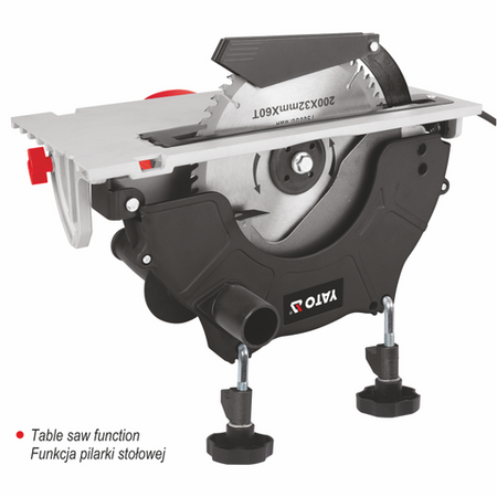 CIRCULAR HAND/TABLE SAW 210MM 2000W