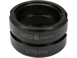 NÁHRADNÍ ZÁBRANY PRO PEX-AL-PEX ZÁKLADNÍ ZÁKLADNÍ POTRUBÍ YT-21735 TYP U 32MM