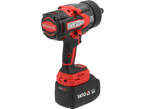 BRUSHLESS IMPACT WRENCH 18V, 3/4'', 2400NM - BATTERY 6 AH